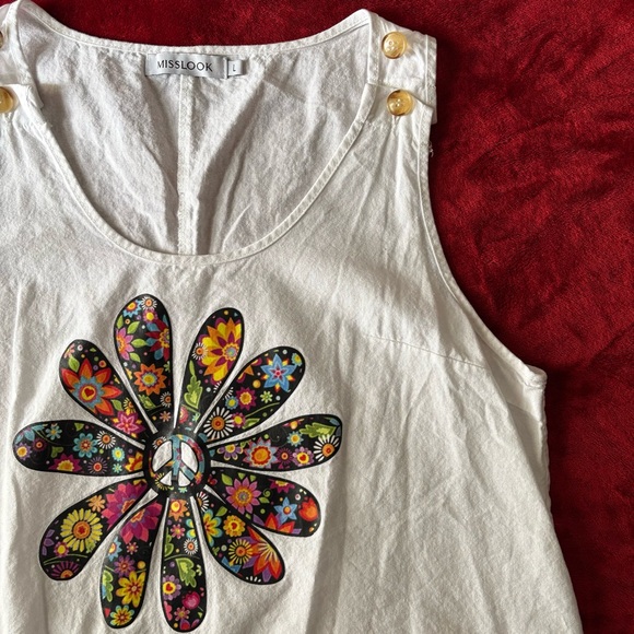 Misslook Graphic Top Size Large - Picture 3 of 8